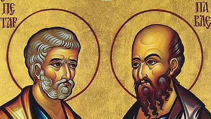 Read more about the article Свети апостоли Петар и Павле – Петровдан (12. јул 23) – Најава