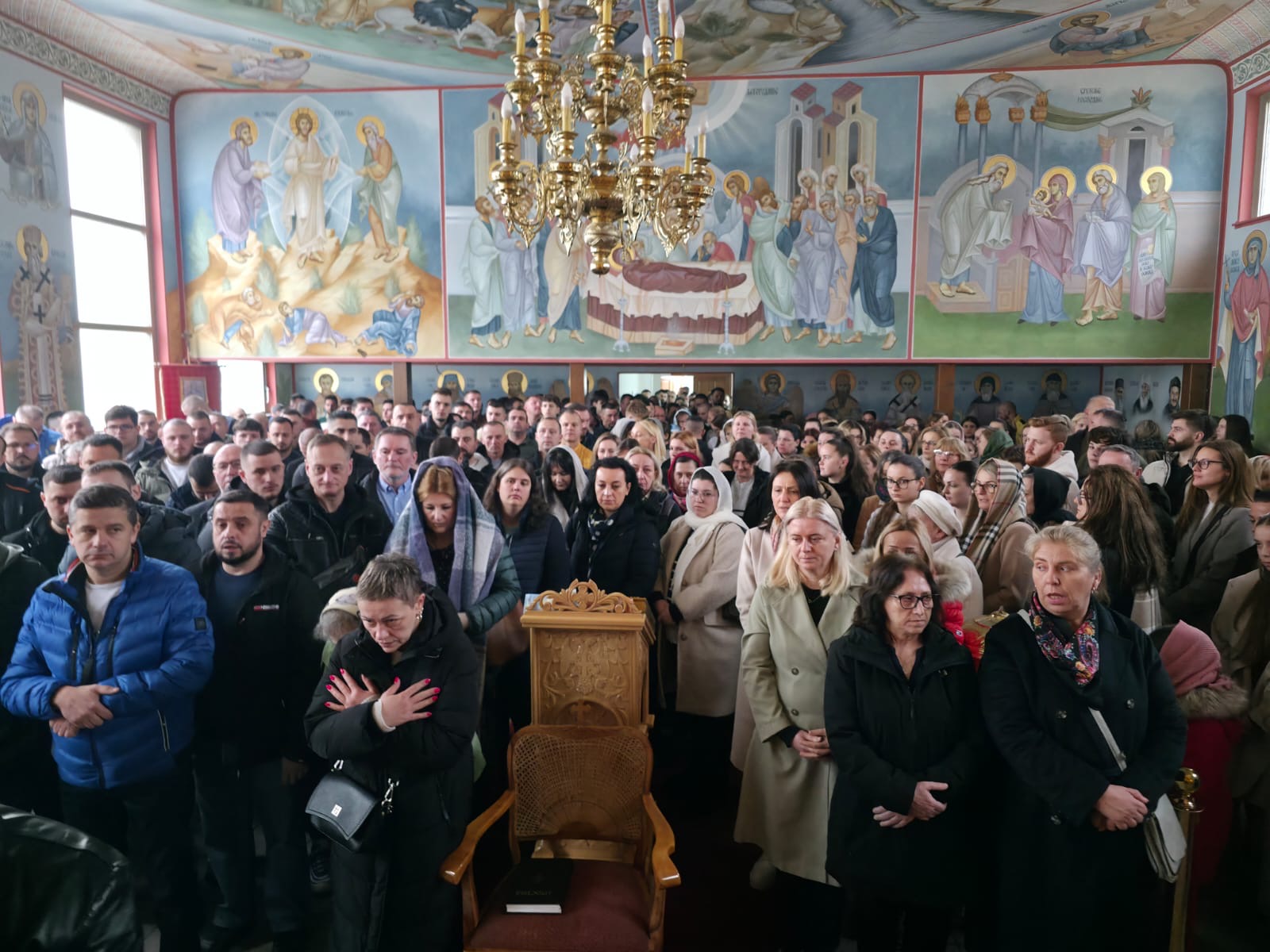 Read more about the article Недеља Православља у Улму – Завршен фрескопис у улмском храму